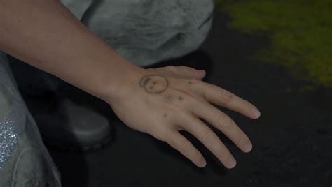 Death stranding hand tattoo  That mission for delivering the pizza and champagne to Peter Englert was painful